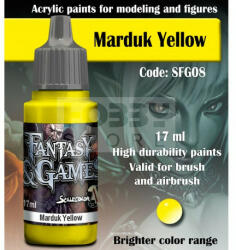 SCALE75 - FANTASY & GAMES RANGE - MARDUK YELLOW akrilfesték 17ml - SFG-08