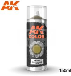 AK Interactive OLIVE DRAB COLOR SPRAY - spray makettezéshez 150 ml AK1025