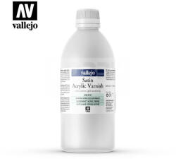 Vallejo Satin Acrylic Varnish 500 ml - szatén akril lakk 28519