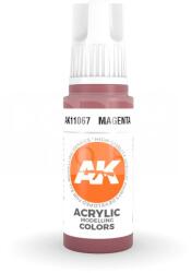 AK Interactive AK-Interactive - Acrylics 3rd generation Magenta 17ml - akrilfesték AK11067