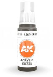 AK Interactive AK-Interactive - Acrylics 3rd generation Leather Brown 17ml - akrilfesték AK11110
