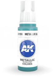AK Interactive AK-Interactive - Acrylics 3rd generation Metallic Blue 17ml - akrilfesték AK11199