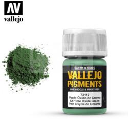 Vallejo Chrome Oxide Green Pigment (króm oxid színű pigmentpor) 35 ml 73112V