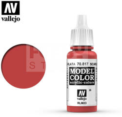 Vallejo Model Color Scarlet akrilfesték 70817