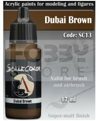 SCALE75 - SCALECOLOR Range - DUBAI BROWN akrilfesték 17ml SC-13