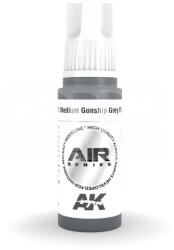 AK Interactive AK-Interactive Acrylics 3rd generation Medium Gunship Grey FS 36118 AIR SERIES akrilfesték AK11881