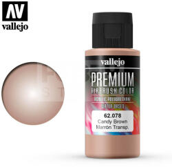 Vallejo Premium RC Colors Candy Brown akrilfesték (60 ml) 62078V