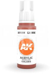 AK Interactive AK-Interactive - Acrylics 3rd generation Carmine 17ml - akrilfesték AK11091