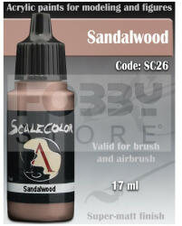 SCALE75 - SCALECOLOR Range - SANDALWOOD akrilfesték 17ml SC-26
