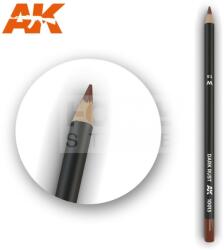 AK Interactive AK-Interactive Weathering Pencil - DARK RUST - Sötét rozsda színű akvarell ceruza - AK10013