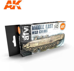 AK Interactive MIDDLE EAST WAR COLORS festék szett AK11648