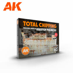 AK Interactive SIGNATURE SET - TOTAL CHIPPING - KRISTOF PULINCKX SET - festékszett AK11767