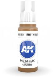AK Interactive AK-Interactive - Acrylics 3rd generation Bronze 17ml - akrilfesték AK11196