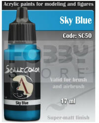 SCALE75 - SCALECOLOR Range - SKY BLUE akrilfesték 17ml SC-50