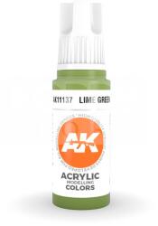 AK Interactive AK-Interactive - Acrylics 3rd generation Lime Green 17ml - akrilfesték AK11137
