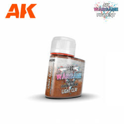 AK Interactive AK-Interactive - LIGHT CLAY - ENAMEL LIQUID PIGMENT - Folyékony pigment - világos agyag színű - 35 ml AK1210