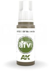 AK Interactive AK-Interactive - Acrylics 3rd generation IDF Modern Grey - akrilfesték AK11352