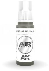 AK Interactive AK-Interactive Acrylics 3rd generation ANA 613 Olive Drab AIR SERIES akrilfesték AK11863