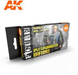 AK Interactive SPLITTERTARNMUSTER UNIFORMS festékszett AK11624