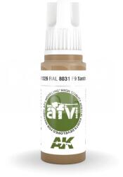 AK Interactive AK-Interactive - Acrylics 3rd generation RAL 8031 F9 Sandbraun - akrilfesték AK11326