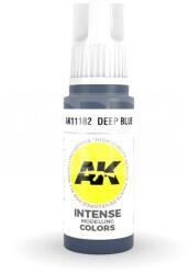 AK Interactive AK-Interactive - Acrylics 3rd generation Deep Blue 17ml - akrilfesték AK11182