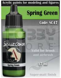 SCALE75 - SCALECOLOR Range - SPRING GREEN akrilfesték 17ml SC-47