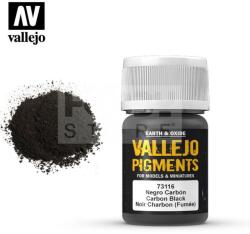 Vallejo Carbon Black (Smoke Black) Pigment (fekete füst színű pigmentpor) 35 ml 73116V