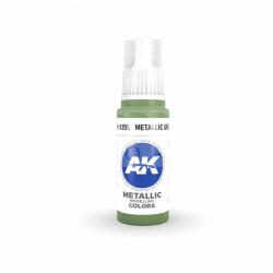 AK Interactive AK-Interactive - Acrylics 3rd generation Metallic Green 17ml - akrilfesték AK11205