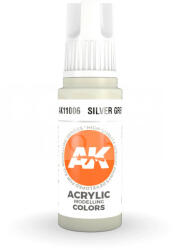 AK Interactive AK-Interactive - Acrylics 3rd generation Silver Grey 17ml - akrilfesték AK11006