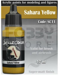 SCALE75 - SCALECOLOR Range - SAHARA YELLOW akrilfesték 17ml SC-11