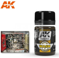 AK Interactive AK-Interactive AIRCRAFT ENGINE WASH 35 ml AK2033