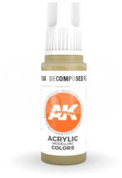 AK Interactive AK-Interactive - Acrylics 3rd generation Decomposed Flesh 17ml - akrilfesték AK11058