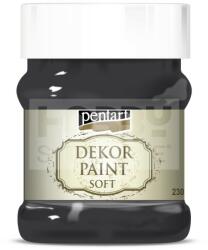 Pentacolor Kft Pentart Dekorfesték lágy (chalky) fekete 230 ml 21491