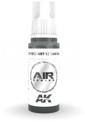 AK Interactive AK-Interactive Acrylics 3rd generation AMT-12 Dark Grey AIR SERIES akrilfesték AK11918