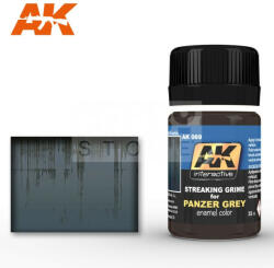AK Interactive AK-Interactive STREAKING GRIME FOR PANZER GREY 35 ml AK069