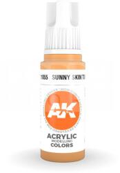 AK Interactive AK-Interactive - Acrylics 3rd generation Sunny Skin Tone 17ml - akrilfesték AK11055