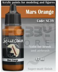 SCALE75 - SCALECOLOR Range - MARS ORANGE akrilfesték 17ml SC-39