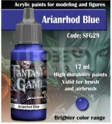 SCALE75 - FANTASY & GAMES RANGE - ARIANRHOD BLUE akrilfesték 17ml - SFG-29