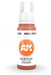 AK Interactive AK-Interactive - Acrylics 3rd generation Amaranth Red 17ml - akrilfesték AK11086