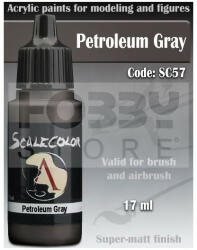 SCALE75 - SCALECOLOR Range - PETROLEUM GREY akrilfesték 17ml SC-57
