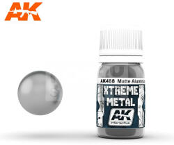 AK Interactive AK-Interactive XTREME METAL MATTE ALUMINIUM festék 30 ml AK488