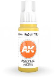 AK Interactive AK-Interactive - Acrylics 3rd generation Radiant Yellow 17ml - akrilfesték AK11046
