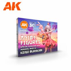 AK Interactive SIGNATURE SET - KEIGO MURAKAMI PERSONAL MIXES - ANIME FIGURES PAINT SET - festékszett AK11765