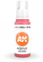AK Interactive AK-Interactive - Acrylics 3rd generation Fluorescent Magenta 17ml - akrilfesték AK11068