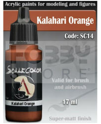 SCALE75 - SCALECOLOR Range - KALAHARI ORANGE akrilfesték 17ml SC-14