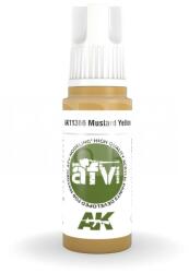 AK Interactive AK-Interactive - Acrylics 3rd generation Mustard Yellow - akrilfesték AK11366