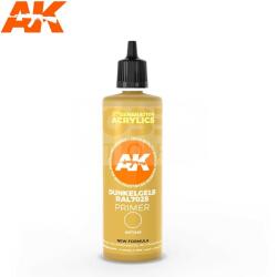 AK Interactive AK-Interactive - Dunkelgelb RAL 7028 Dark yellow Surface primer 100Ml - alapozó akrilfesték AK11245