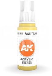 AK Interactive AK-Interactive - Acrylics 3rd generation Pale Yellow 17ml - akrilfesték AK11038