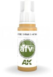 AK Interactive AK-Interactive - Acrylics 3rd generation British Sand Yellow - akrilfesték AK11362