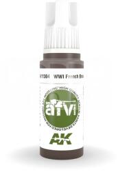 AK Interactive AK-Interactive - Acrylics 3rd generation WWI French Brown - akrilfesték AK11304